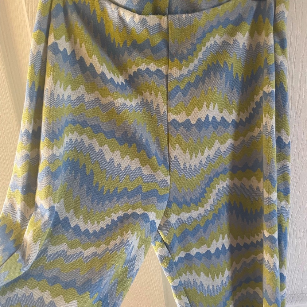 Urban Outfitters Funky Wave Pattern Flare Pants